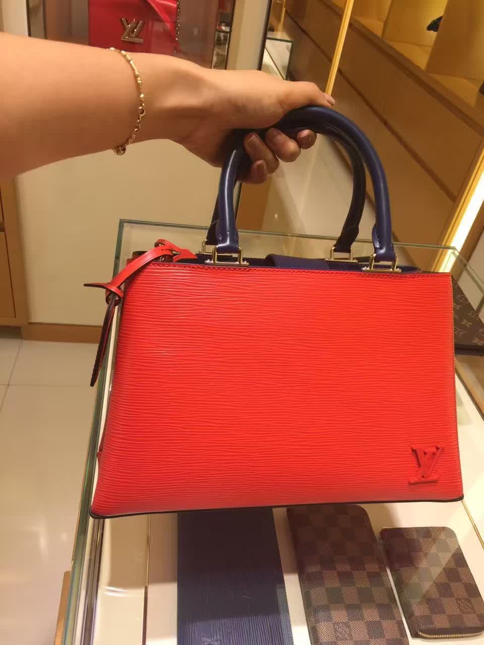 Louis Vuitton Epi Kleber PM Bag M51333 Coquelicot
